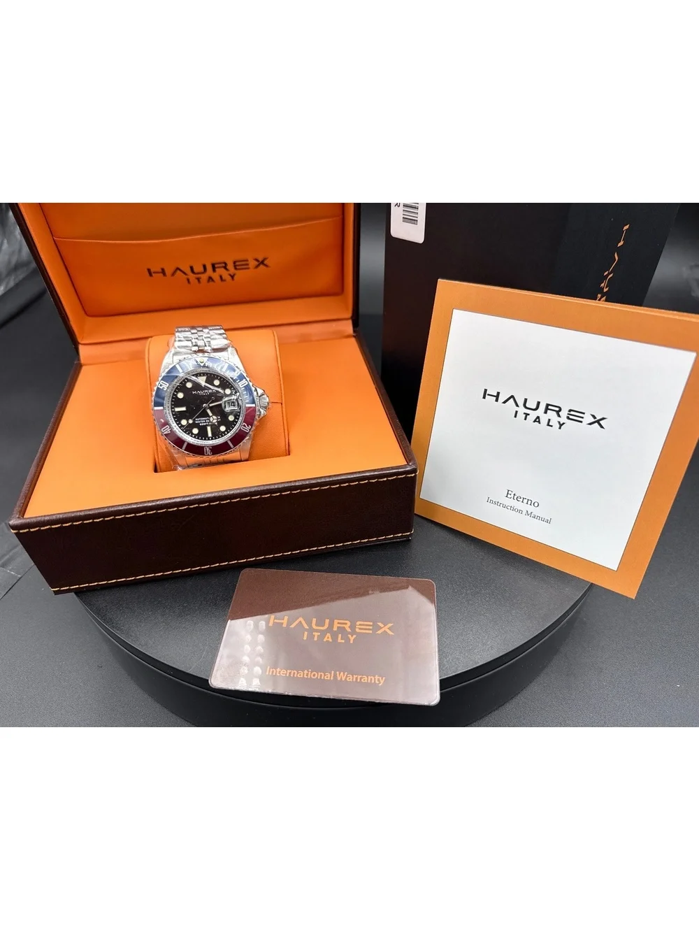 Haurex Italy Eterno Automatic Water Resistant Men's Watch 44